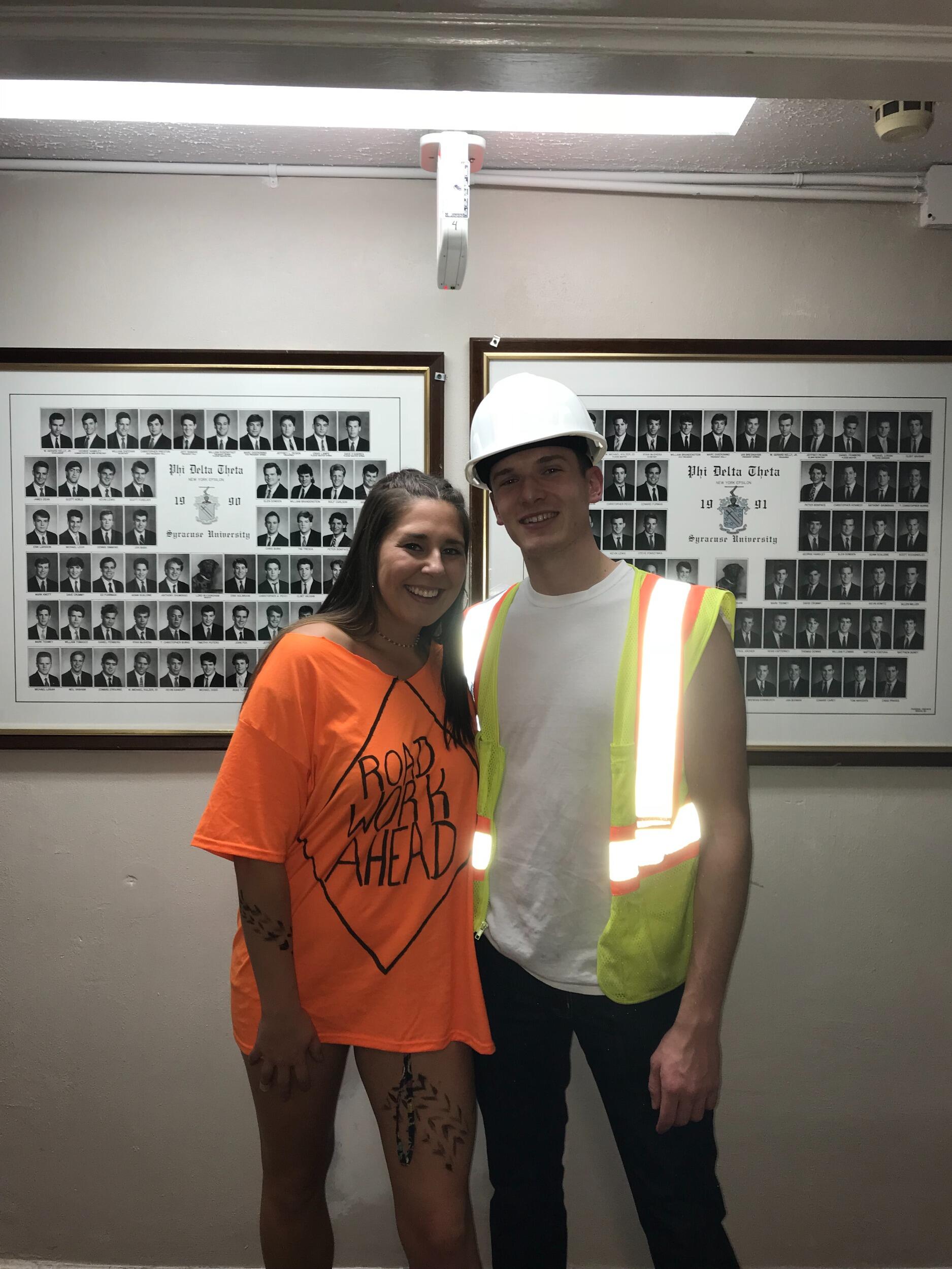 Road Work Ahead Halloween Costume